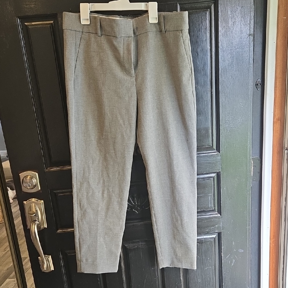 J. Crew Women's Gray Ankle Pants